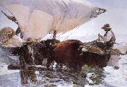 Joaquin Sorolla Return fishing oil on canvas